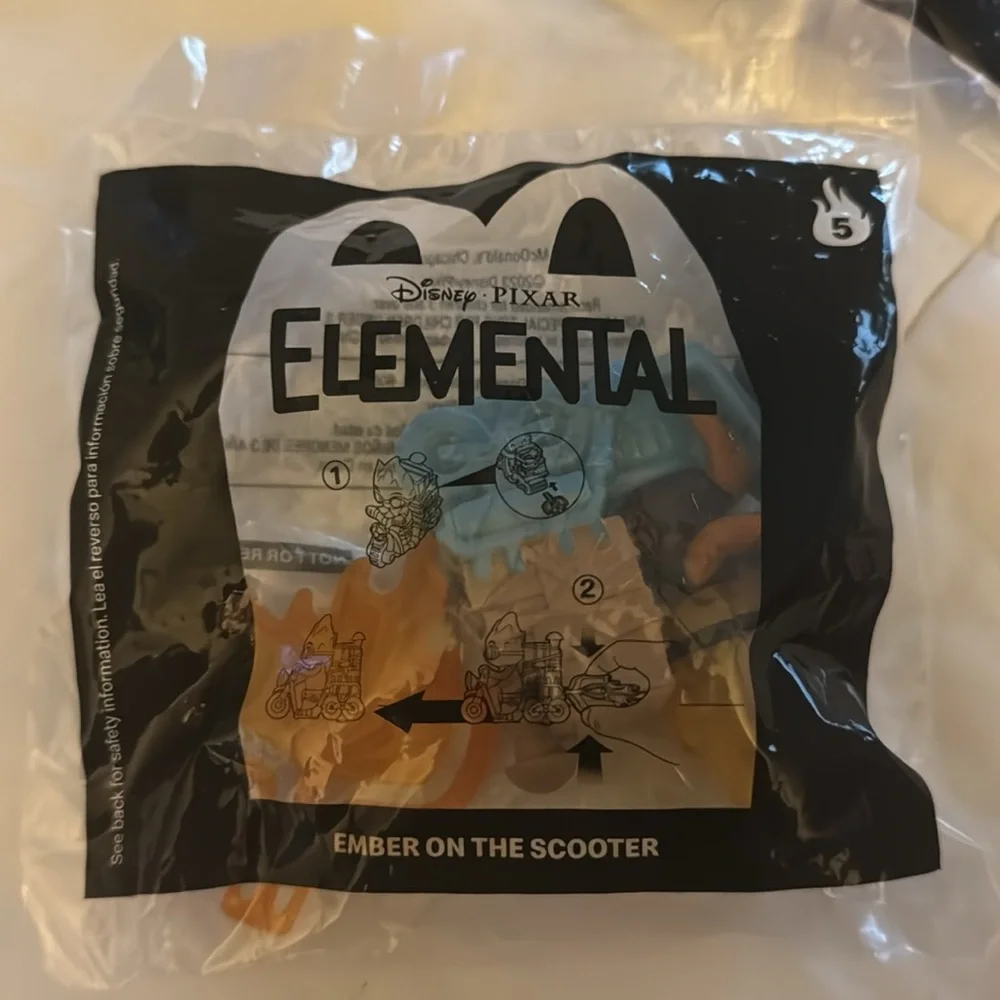 McDonald’s Elemental all toys